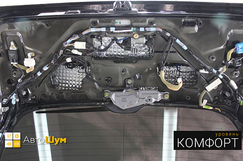 Виброизоляция пятой двери лексус рх