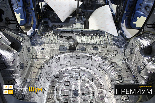 Виброизоляция багажника Ниссан Ноут