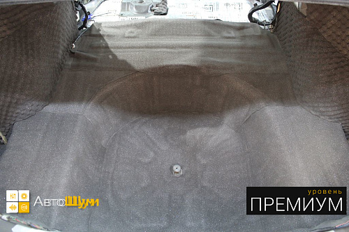 Шумоизоляция багажника Ниссан Теана