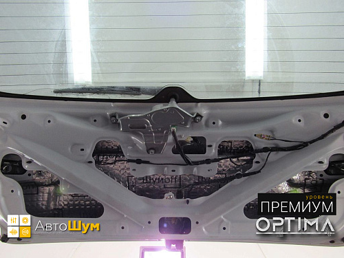 шумоизоляция пятой двери митсубиси асх