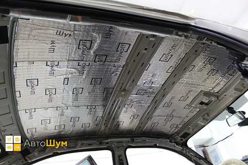 Клеим виброизоляцию Хендай Элантра