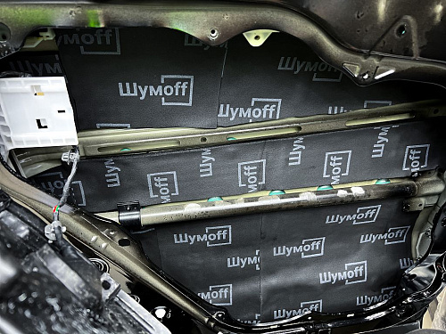 Шумоизоляция двери Хендай Санта Фе