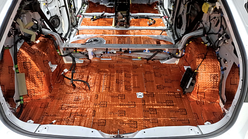 Виброизоляция багажника Лексус РХ