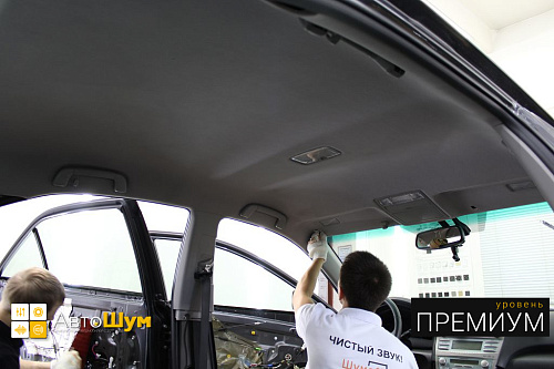 Разбираем крышу Тойоты Камри Xv40.