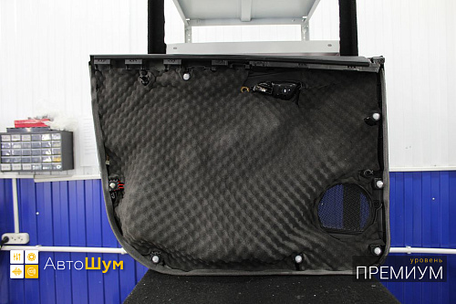 Шумоизоляция дверной обшивки Форд Фокус