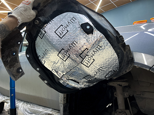 Виброизоляция подкрылок Ниссан Террано