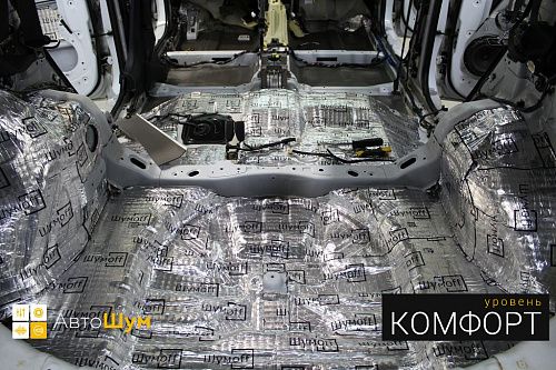 Виброизоляция багажника Киа Спортейдж