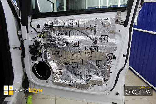 Шумоизоляция двери Форд Куга