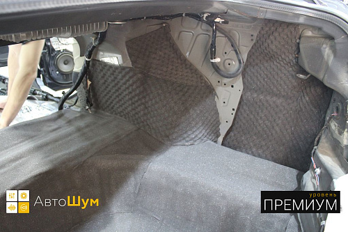 Шумоизоляция арок и крыльев Ниссан Теана