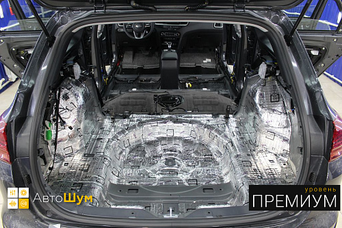 Виброизоляция багажника Киа Сид