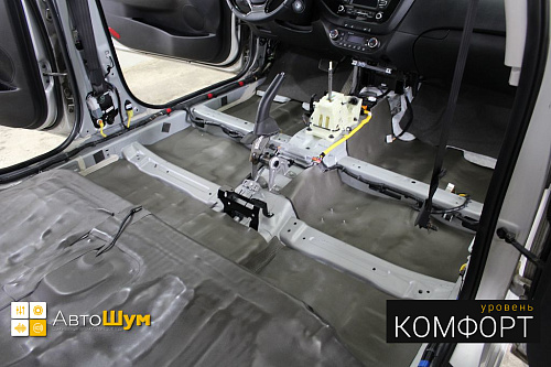 Шумка пола киа сид