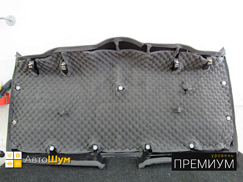 Шумоизоляция обшивки пятой двери Грейт Вол Ховер.