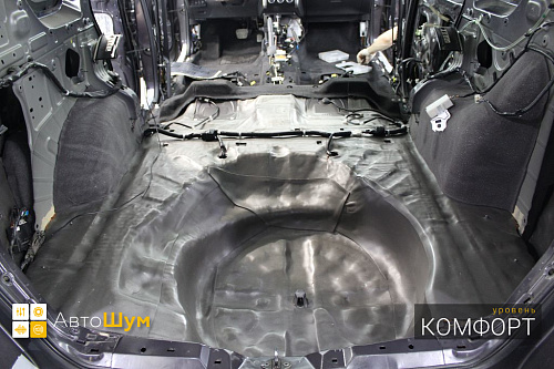 Клеим Practik Base 4 на арки Ниссан Х Трейл Т31