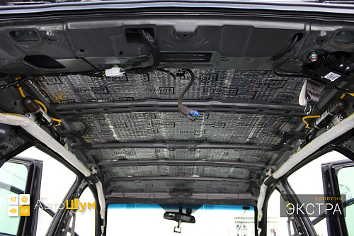 Виброизоляция крыши Хендай Икс 35