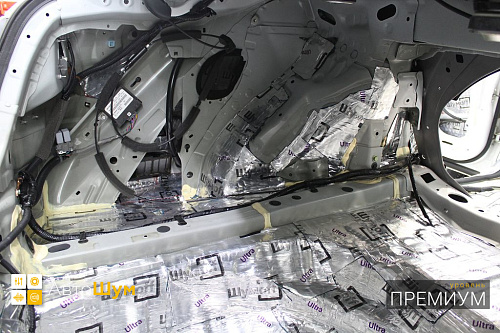 Виброизоляция арок Хонда Аккорд