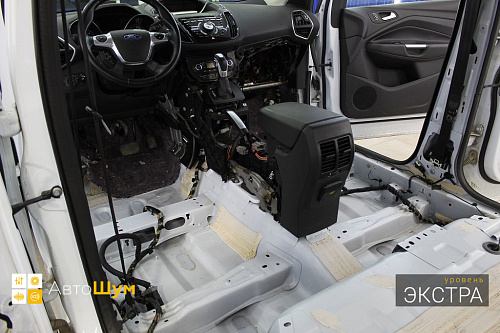 Штатная шумоизоляция Форд Куга