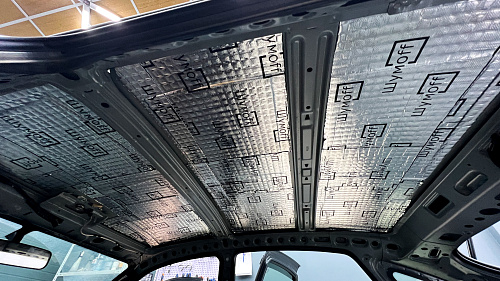 Шумоизоляция крыши Лада Гранта