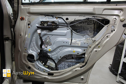 Виброизоляция дверей Хендай Элантра