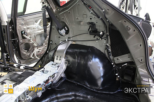 Шумоизоляция арок Ниссан Мурано