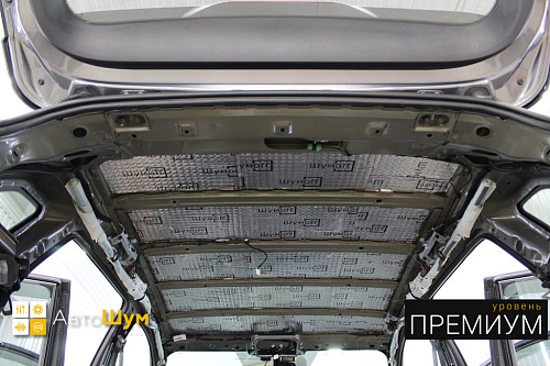 Виброизоляция крыши Ниссан Кашкай