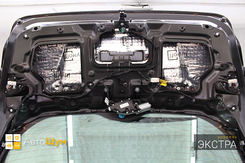 Виброизоляция пятой двери Хендай Икс 35