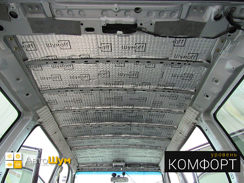 Виброизоляция крыши Тойоты Пробокс.