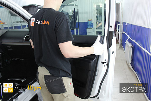 Снимаем дверную обшивку Ленд Крузер Прадо 150