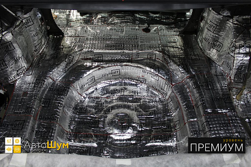 Виброизоляция багажника Тойоты Камри XV40