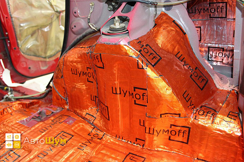 Виброизоляция арок Тойота Функарго