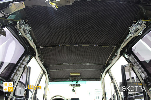 Шумоизоляция крыши Тойоты Ленд Крузер Прадо 120