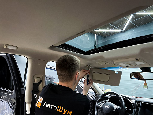 Разбор крыши Инфинити ФХ35