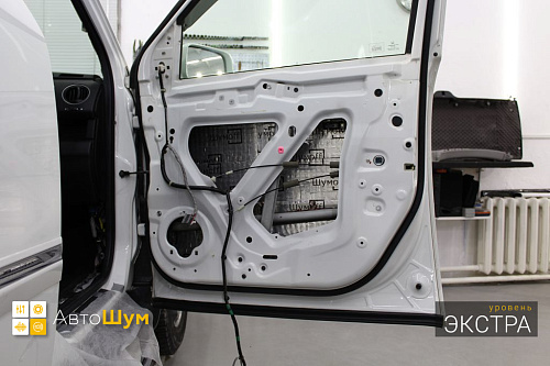 Виброизоляция дверей Хонды Пилот