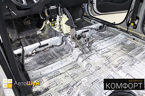 Виброизоляция пола Хендай Ix35