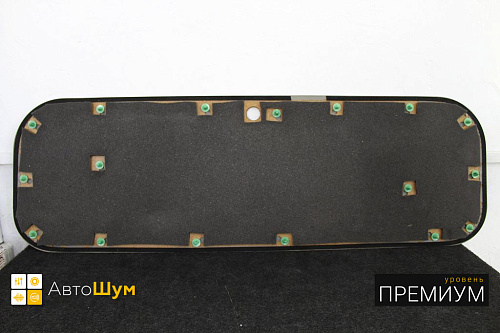 Шумоизоляция обшивки пятой двери Ниссан Х Трейл