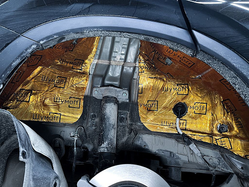 Виброизоляция арок Хёндай Санте Фе