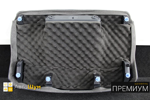 Шумоизоляция обшивки пятой двери Рено Сандеро