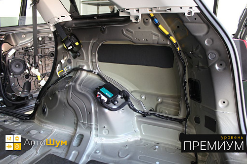 Штатная шумоизоляция арок Киа Соренто Прайм