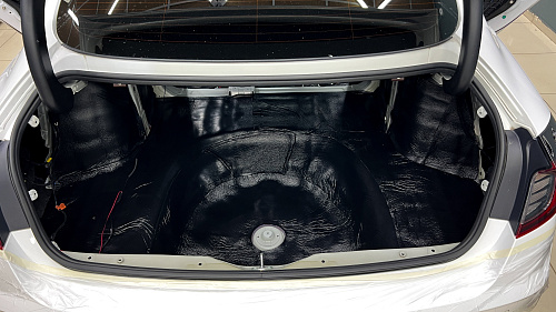 шумоизоляция багажника Хендай Соната