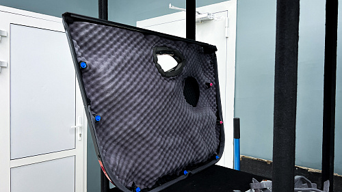 Шумоизоляция дверной обшивки Хендай Ай Икс 35