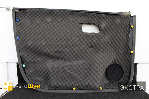 Шумоизоляция обшивки Киа Рио