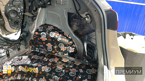 Виброизоляция арок Хендай Ай 30