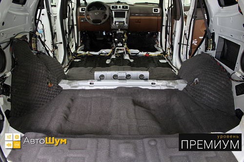 Шумоизоляция пола Hawtai Boliger.