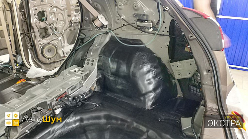 Шумоизоляция арок Ниссан Мурано