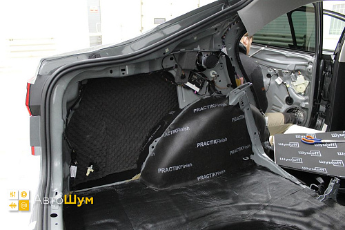 Шумоизоляция арок Фольксваген Поло Мк6