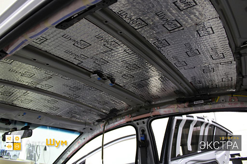 Виброизоляция крыши Хендай Элантра