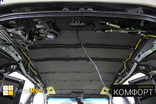 Шумоизоляция крыши лексус рх