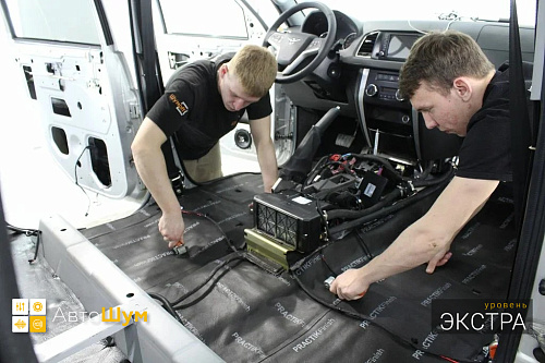 Звукоизоляция пола УАЗ Патриот