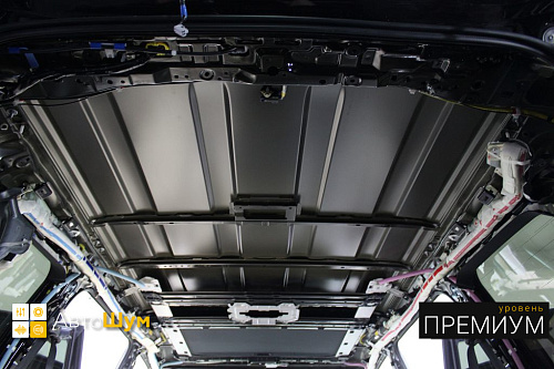 Штатная шумоизоляция крыши Лексус ЛХ 570