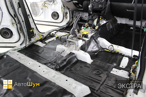 Шумоизоляция пола Сузуки Гранд Витары