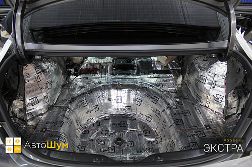 Виброизоляция багажника Киа Церато